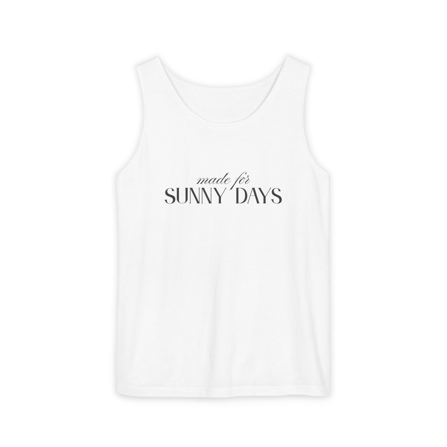 “Made for Sunny Days” Gym Tank