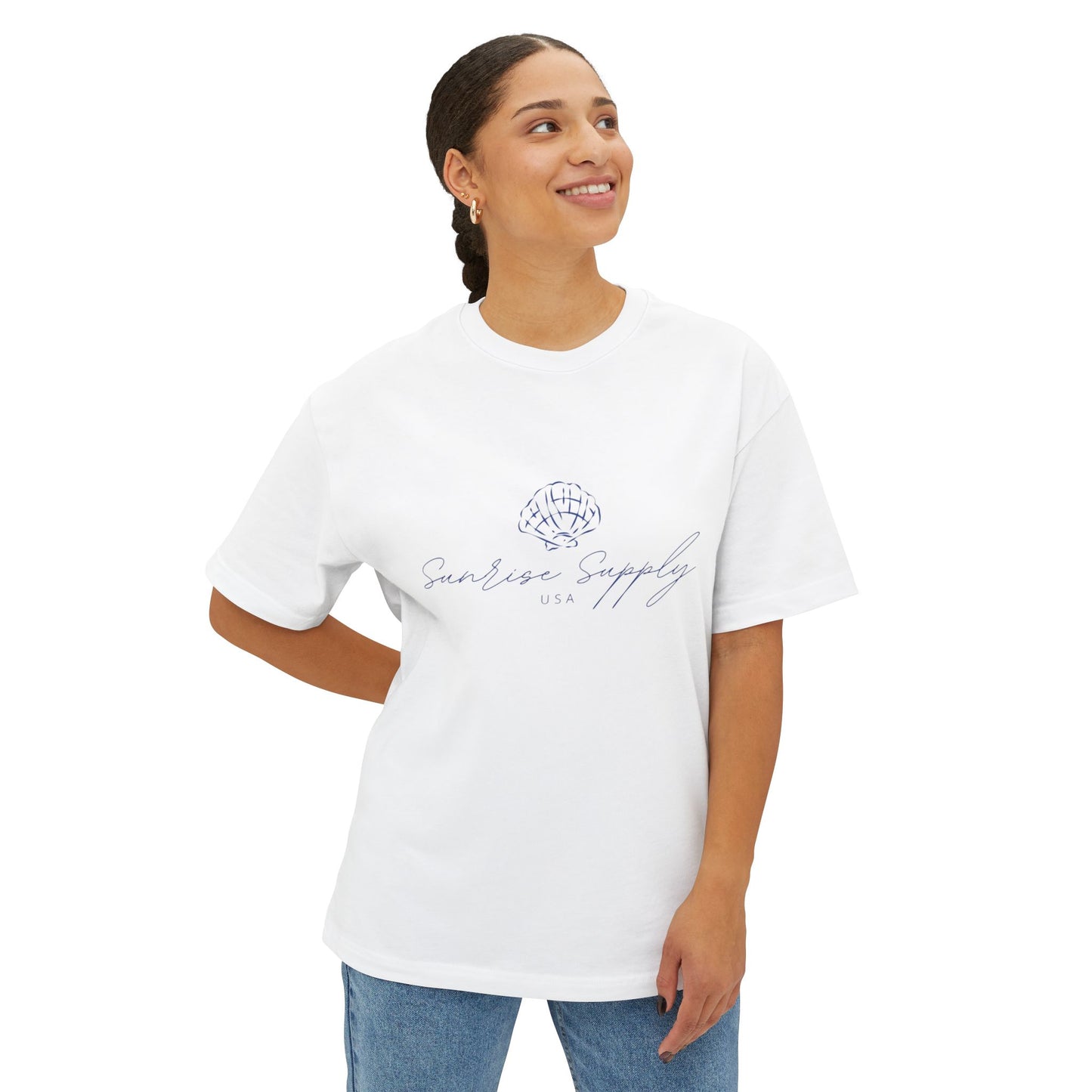 Sunrise Supply USA - Unisex Oversized Boxy Tee