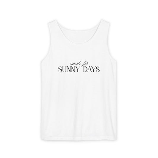 “Made for Sunny Days” Gym Tank